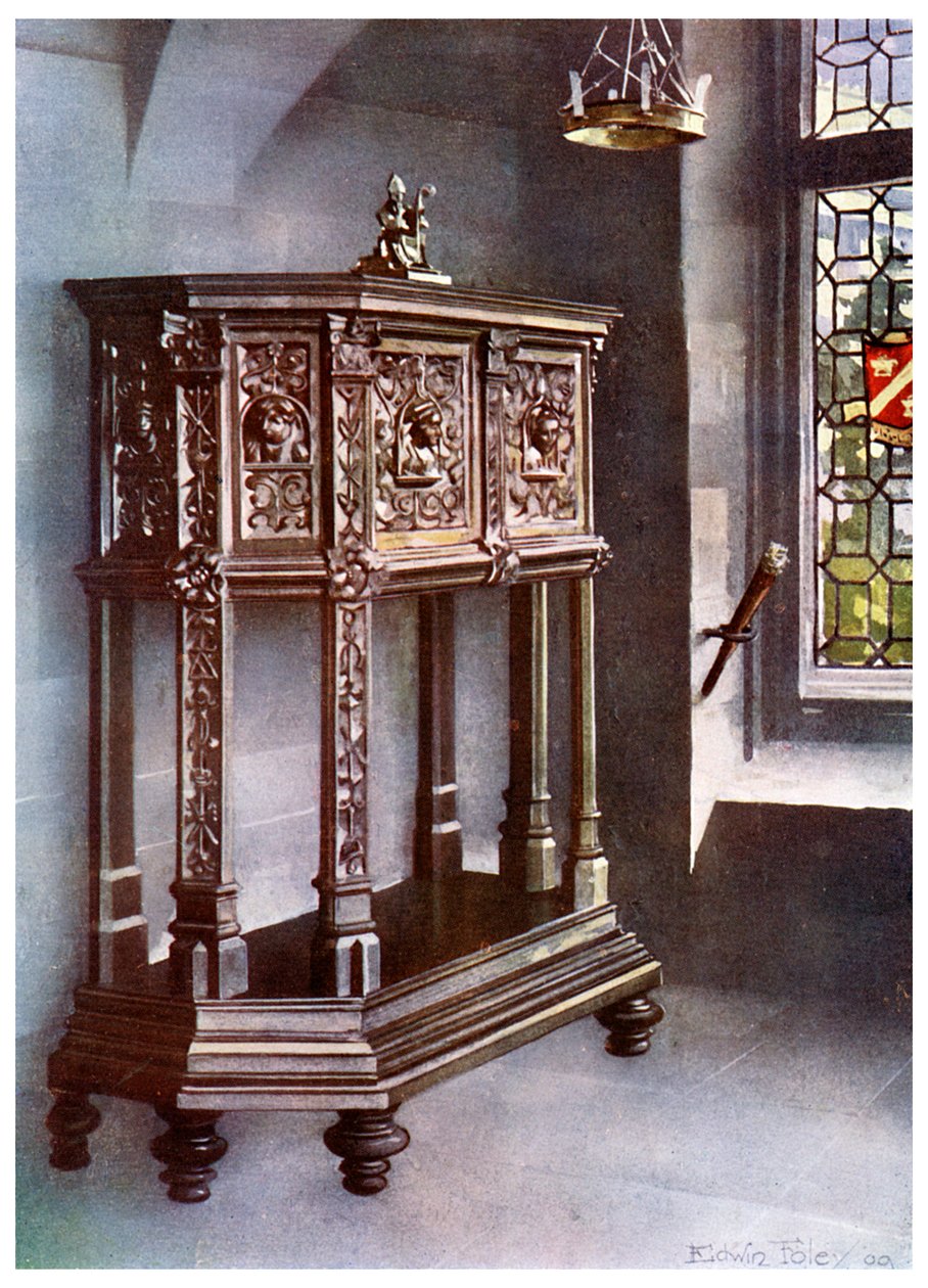 Francisco I petite credence, francés, 1910 de Edwin Foley