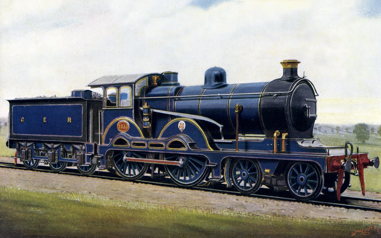 Entre los Broads: Un vehículo de ocho ruedas para el Great Eastern Railway de Edwin Thomas Rudd