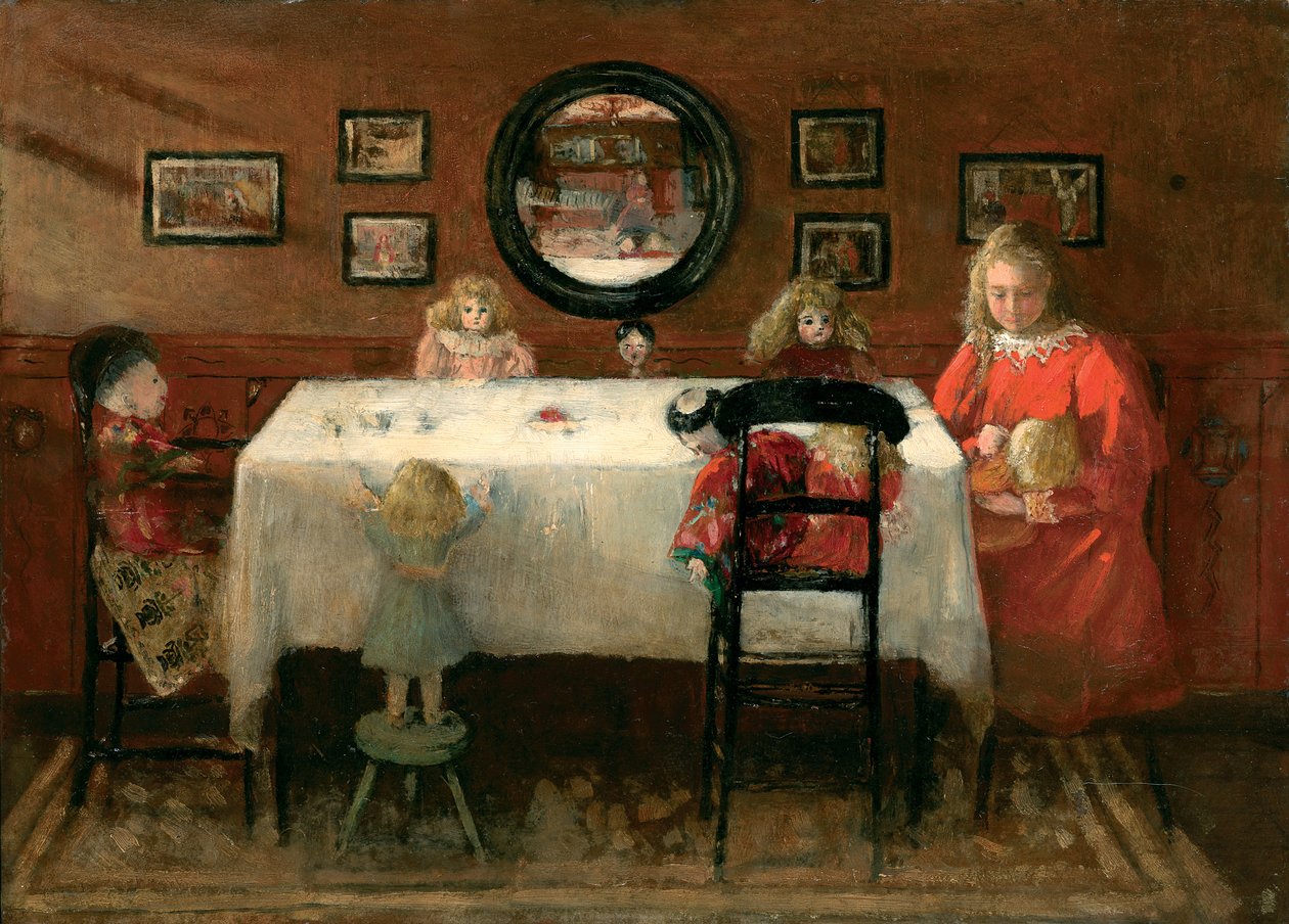 La fiesta del té de las muñecas de Edytha Margaret Goodwin