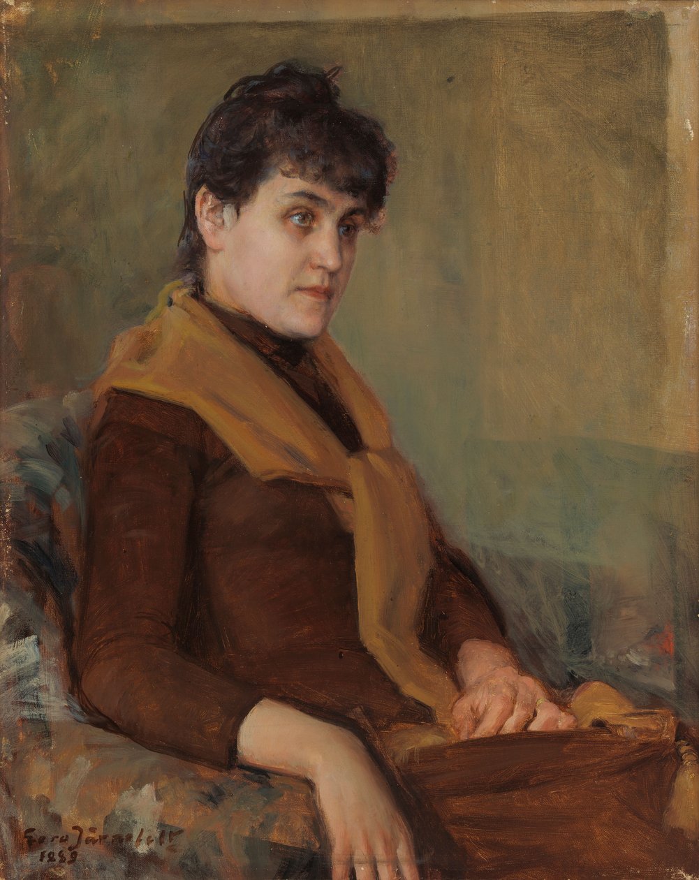 Retrato de compromiso de Saimi de Eero Järnefelt