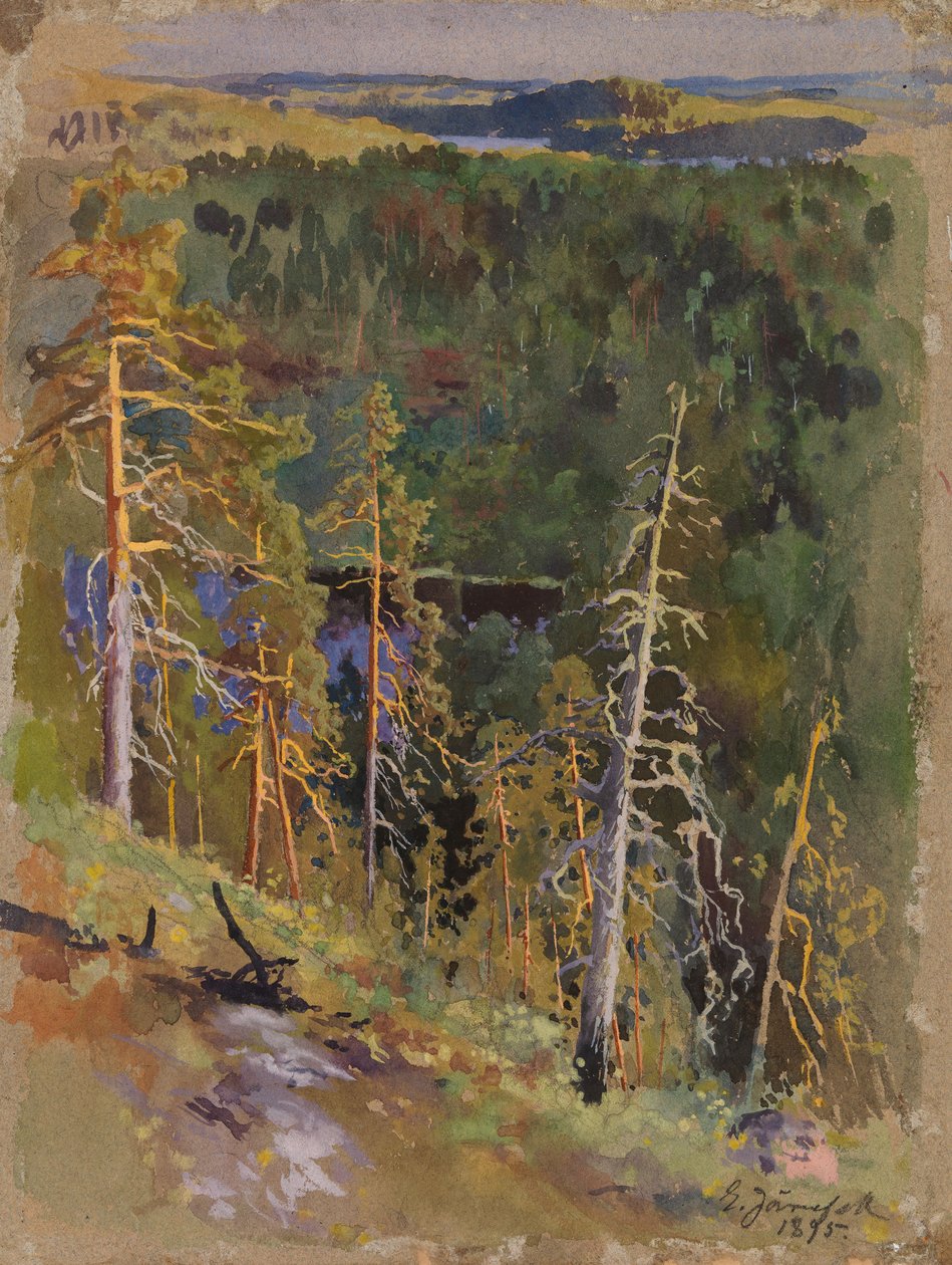 Paisaje forestal de Eero Järnefelt