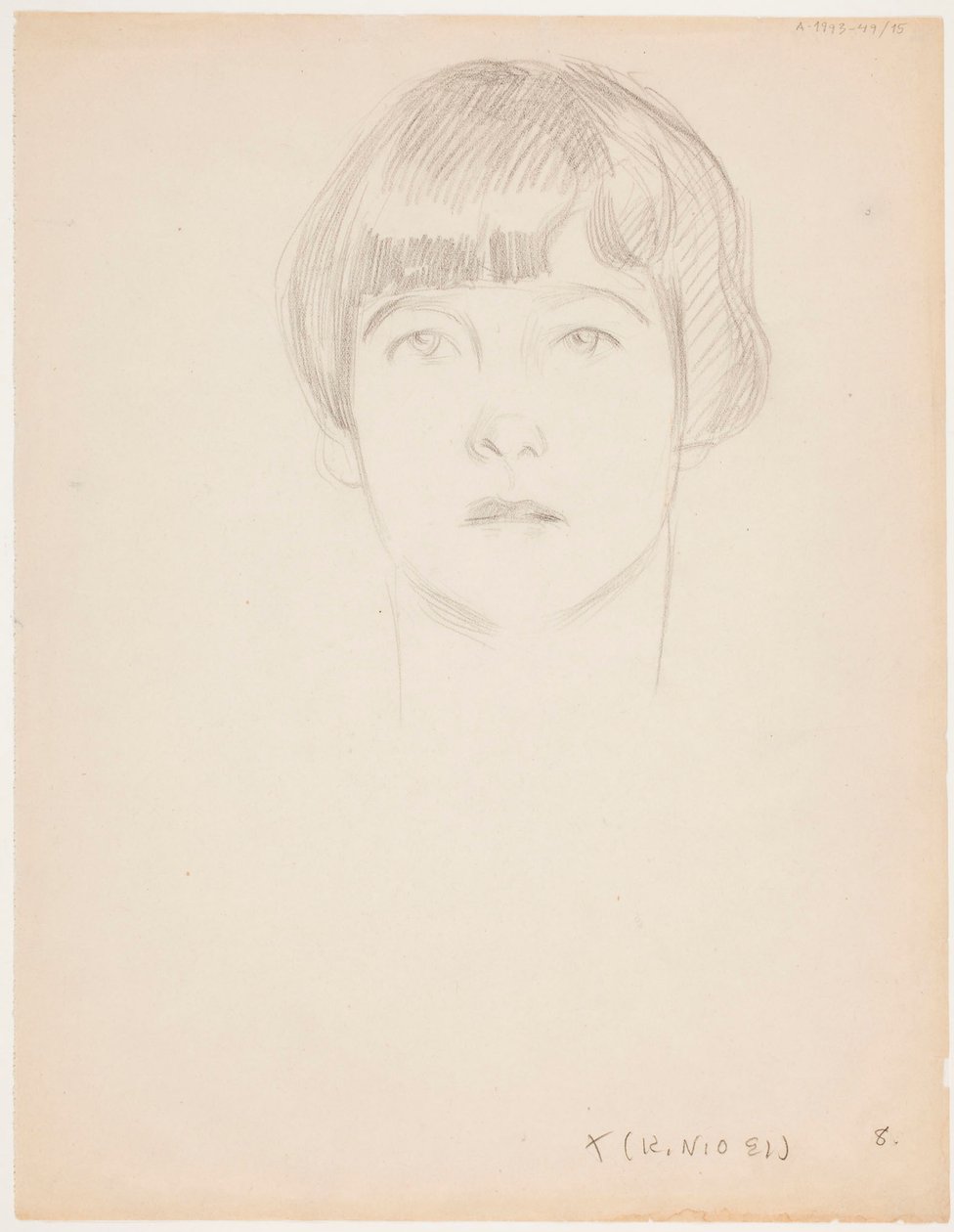 Cabeza de una niña de Eero Järnefelt