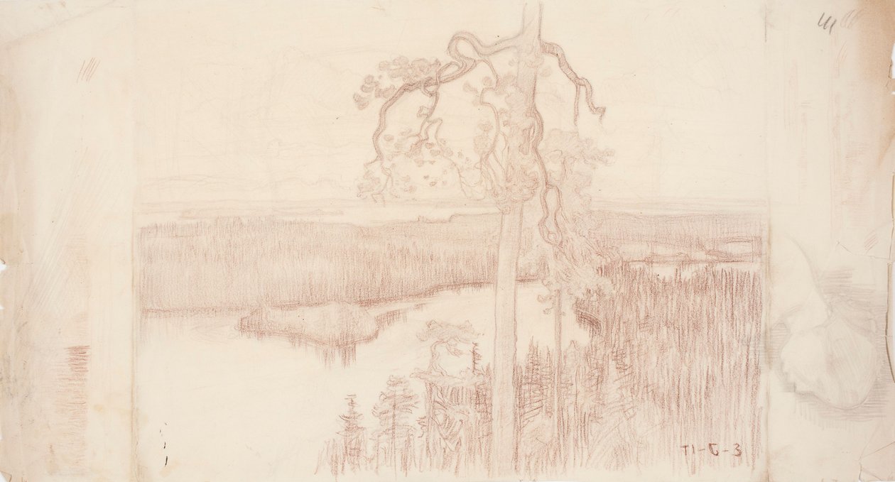 Paisaje lacustre de Eero Järnefelt