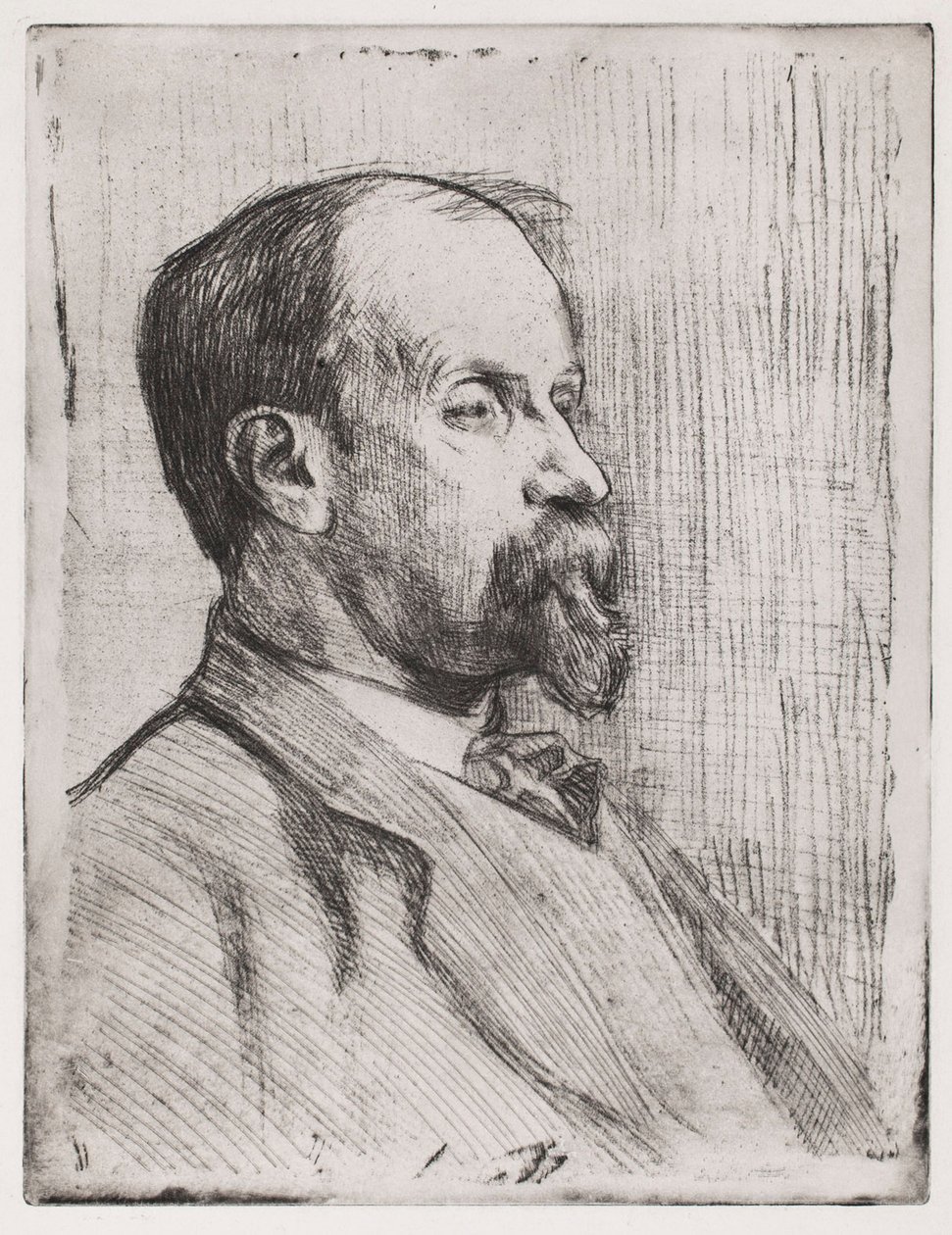 Retrato de Juhani Aho de Eero Järnefelt