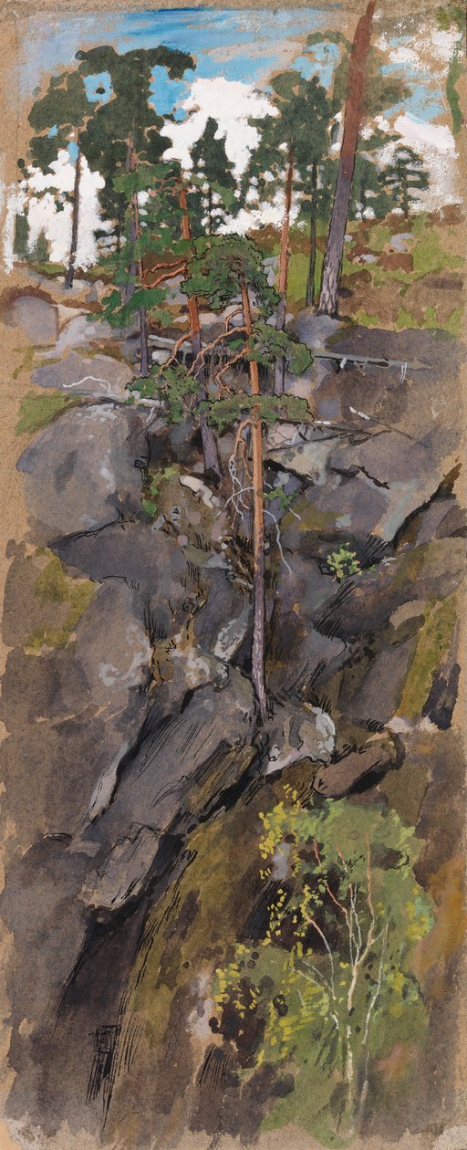 Bosque rocoso de Eero Järnefelt
