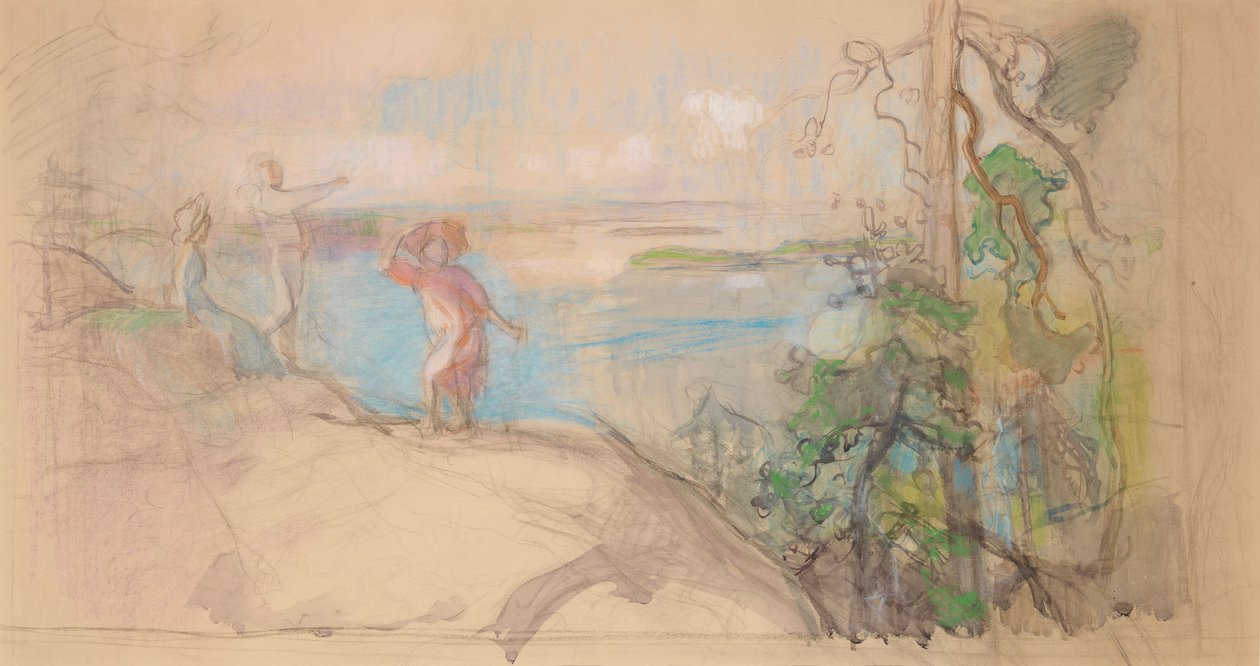 Sarvikallio, boceto de Eero Järnefelt