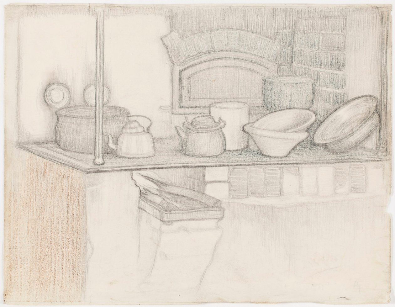 Estufa en la casa Wasenius II de Eero Järnefelt