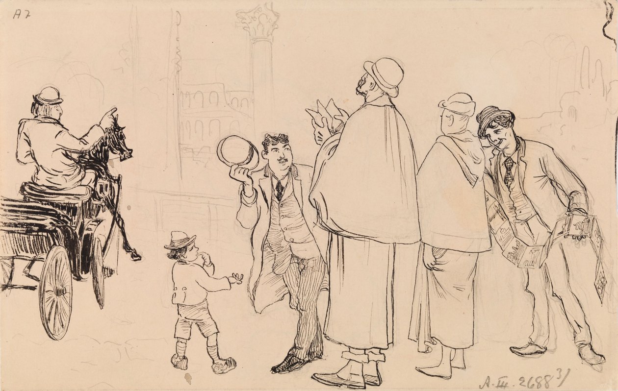 Viajeros en Roma de Eero Järnefelt