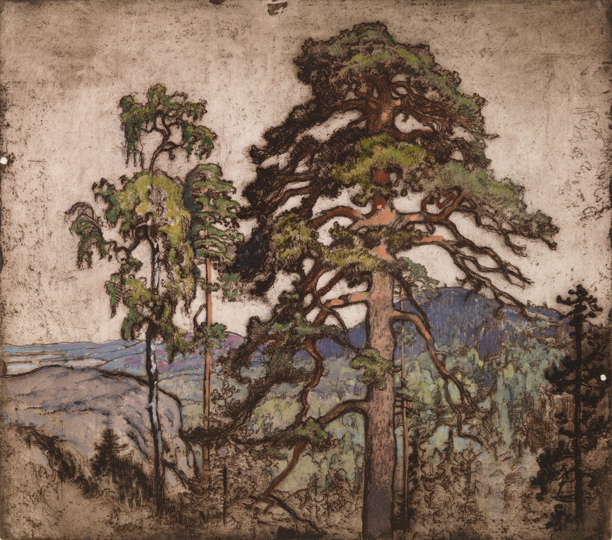 Vista desde Koli de Eero Järnefelt