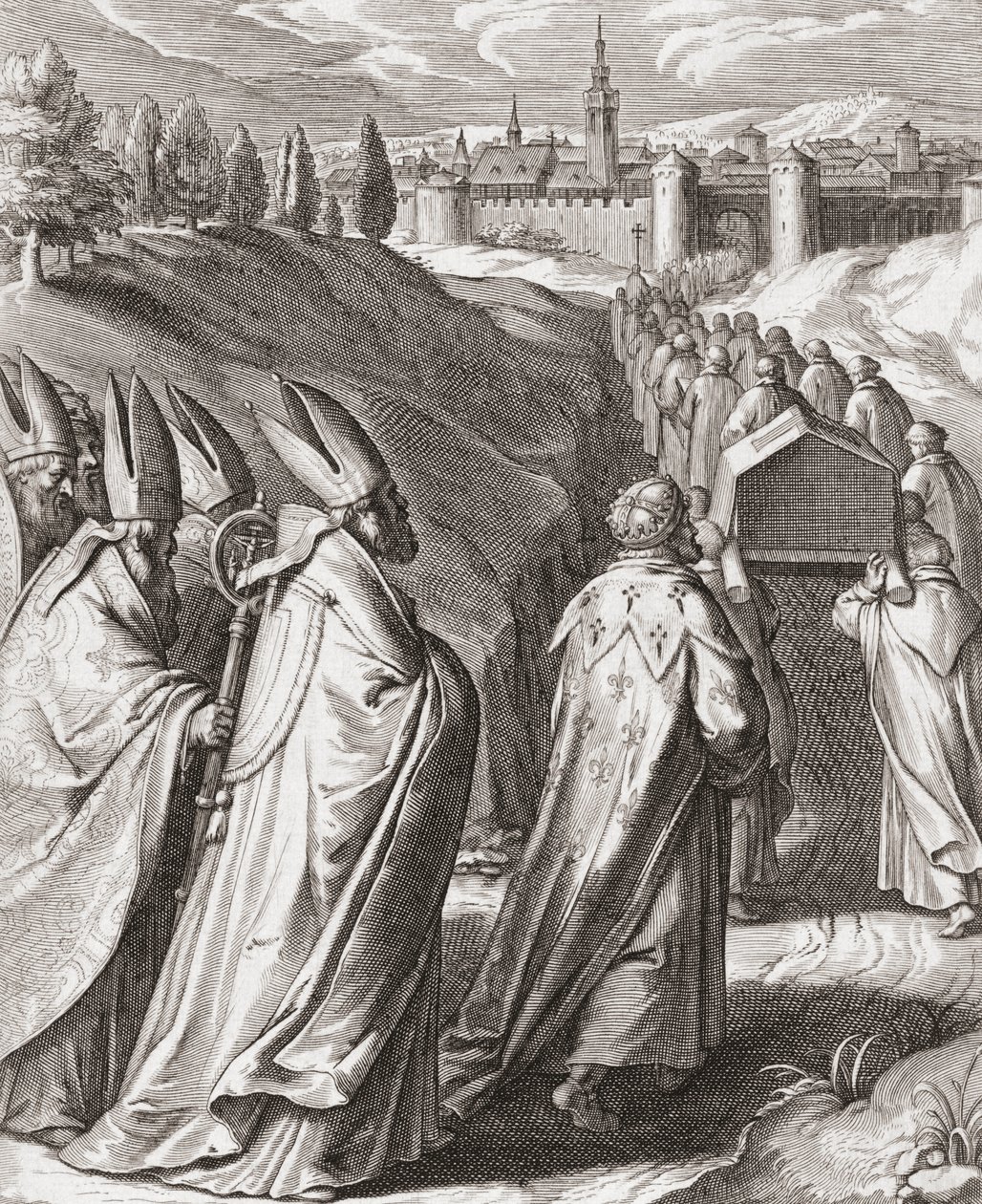 Cortejo fúnebre de Santo Tomás de Aquino de Egbert van Panderen