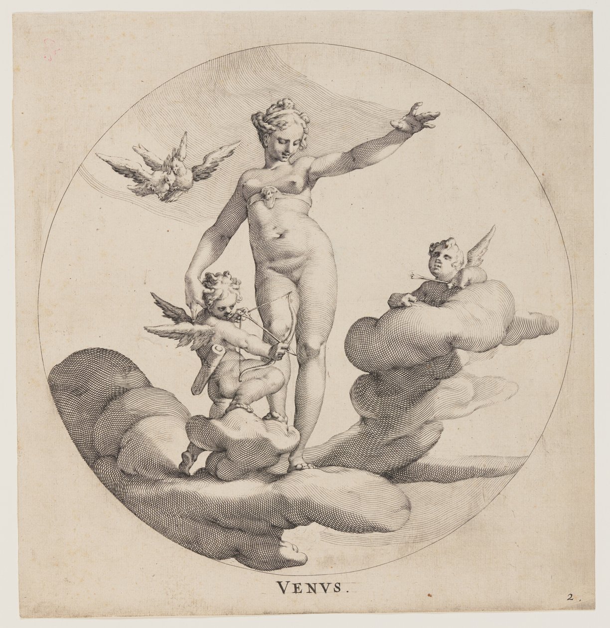 Venus, de Tres diosas de Egbert van Panderen