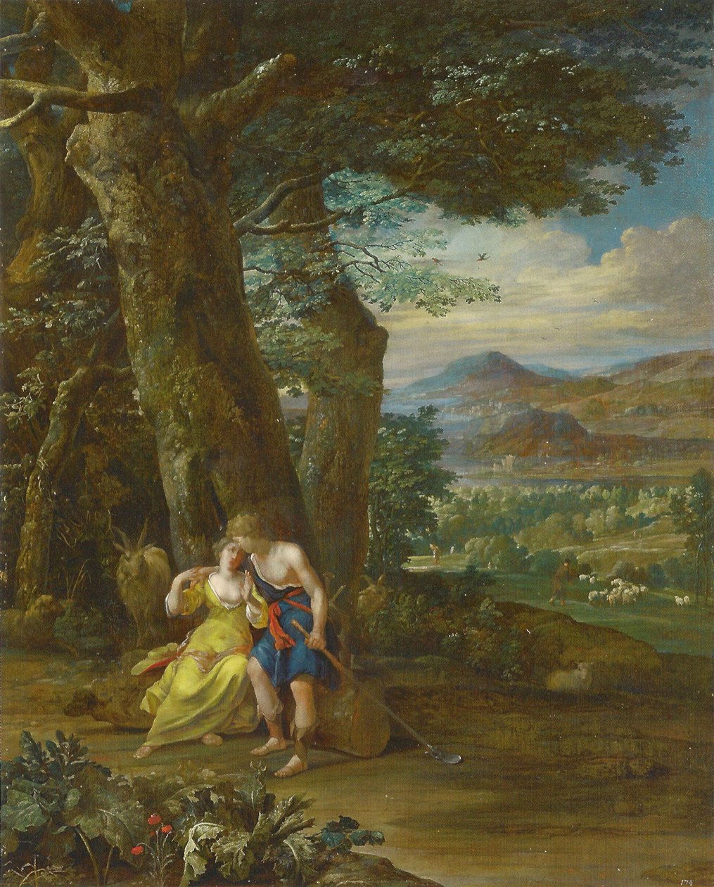 Escena de pastores de Eglon van der Neer