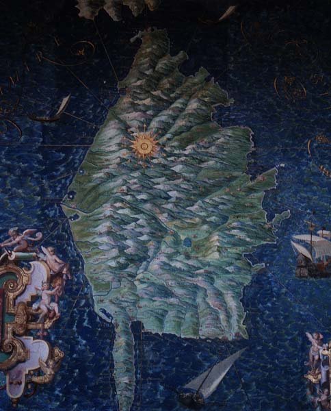 Córcega (detalle) de la 