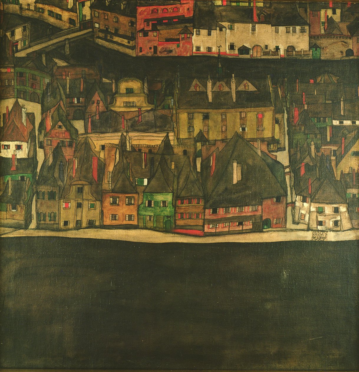 Krumau en el Moldava, La pequeña ciudad de Egon Schiele