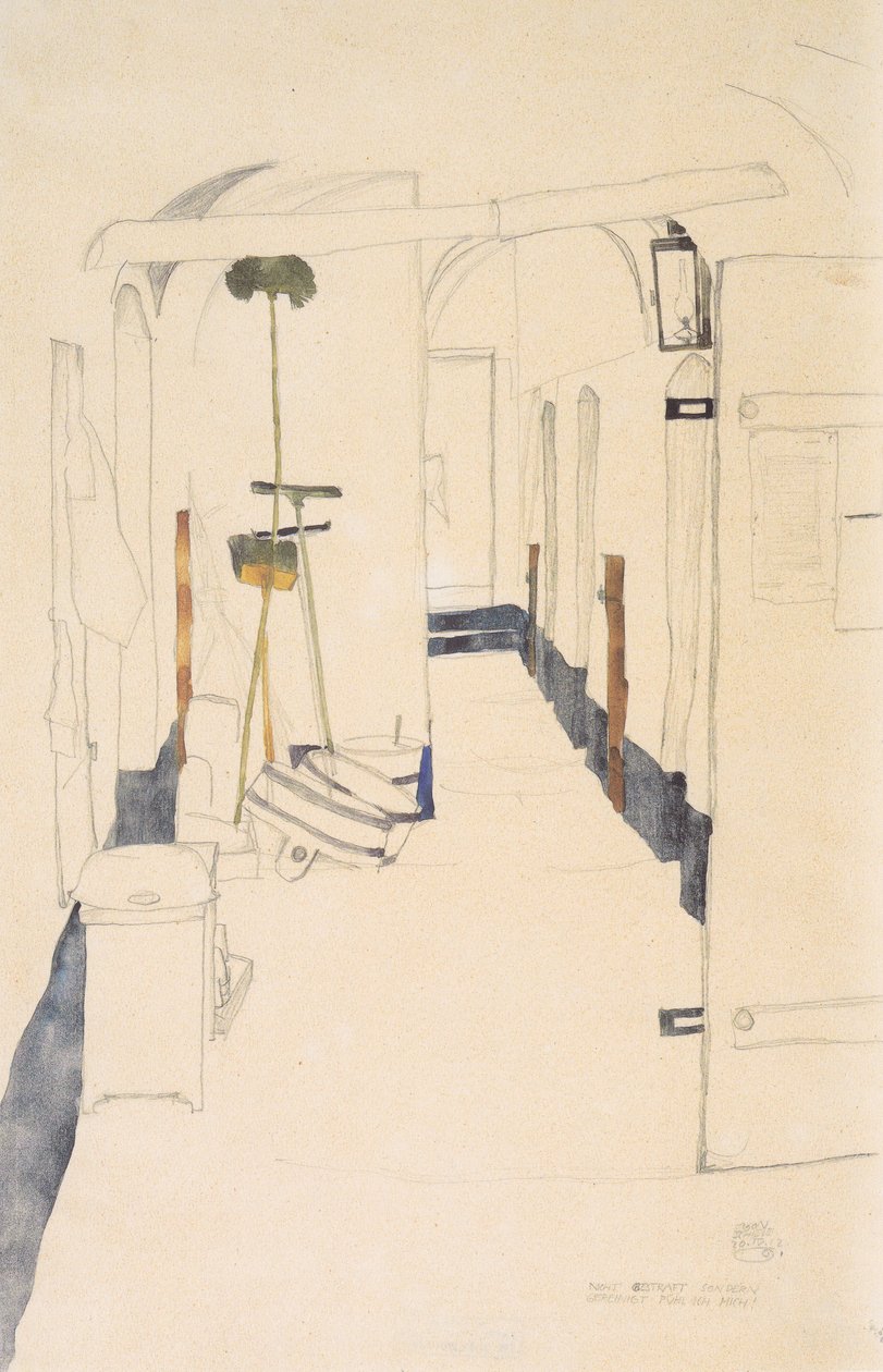 No castigado, sino purificado me siento de Egon Schiele