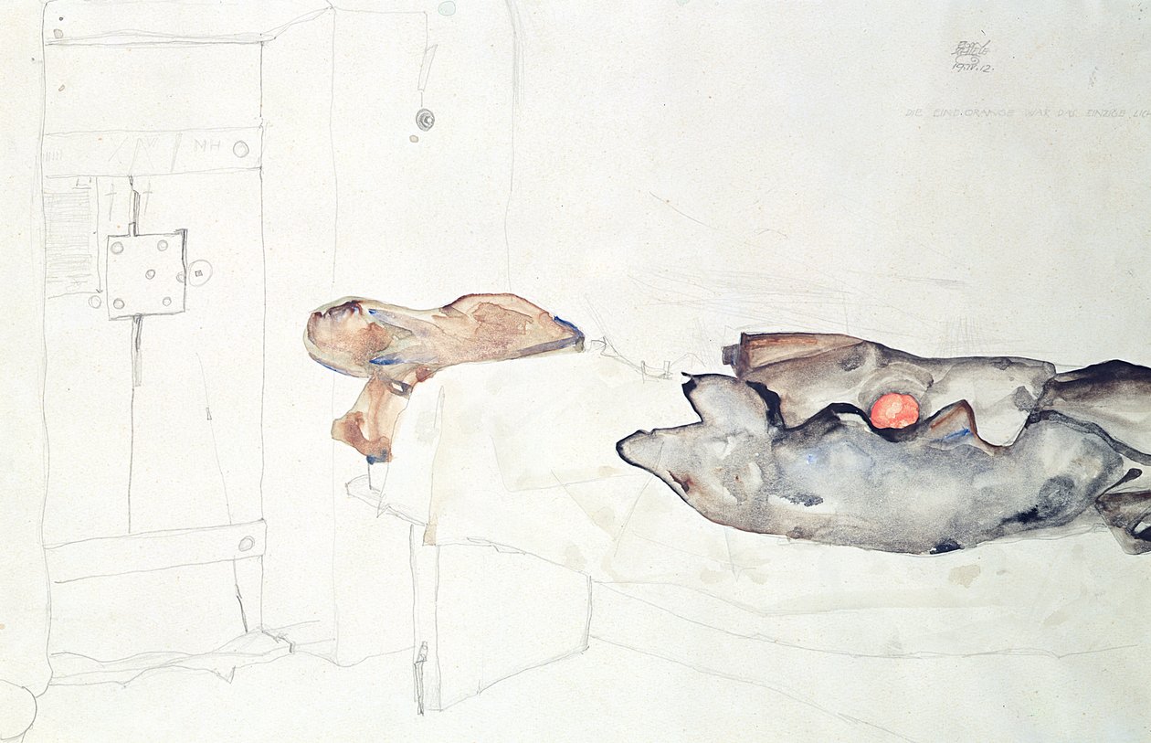 La Naranja Solitaria era la Única Luz de Egon Schiele