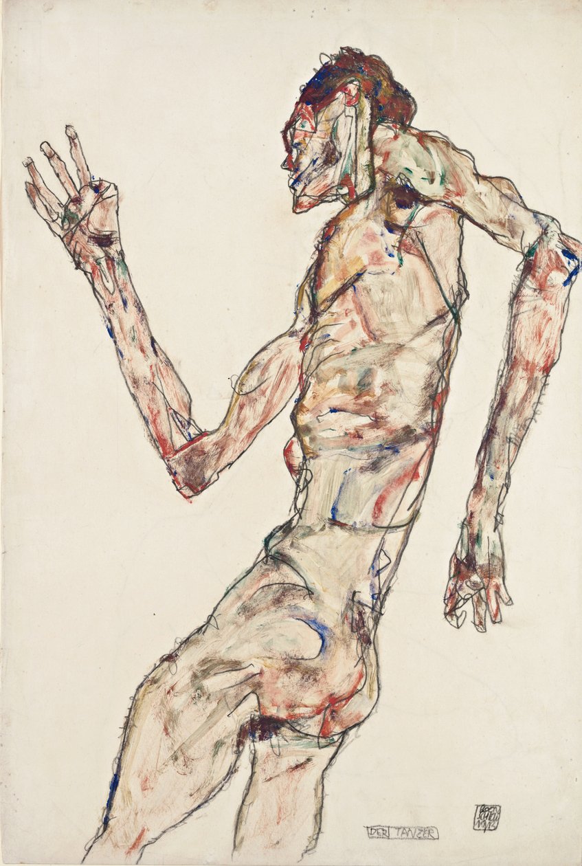 El bailarín de Egon Schiele