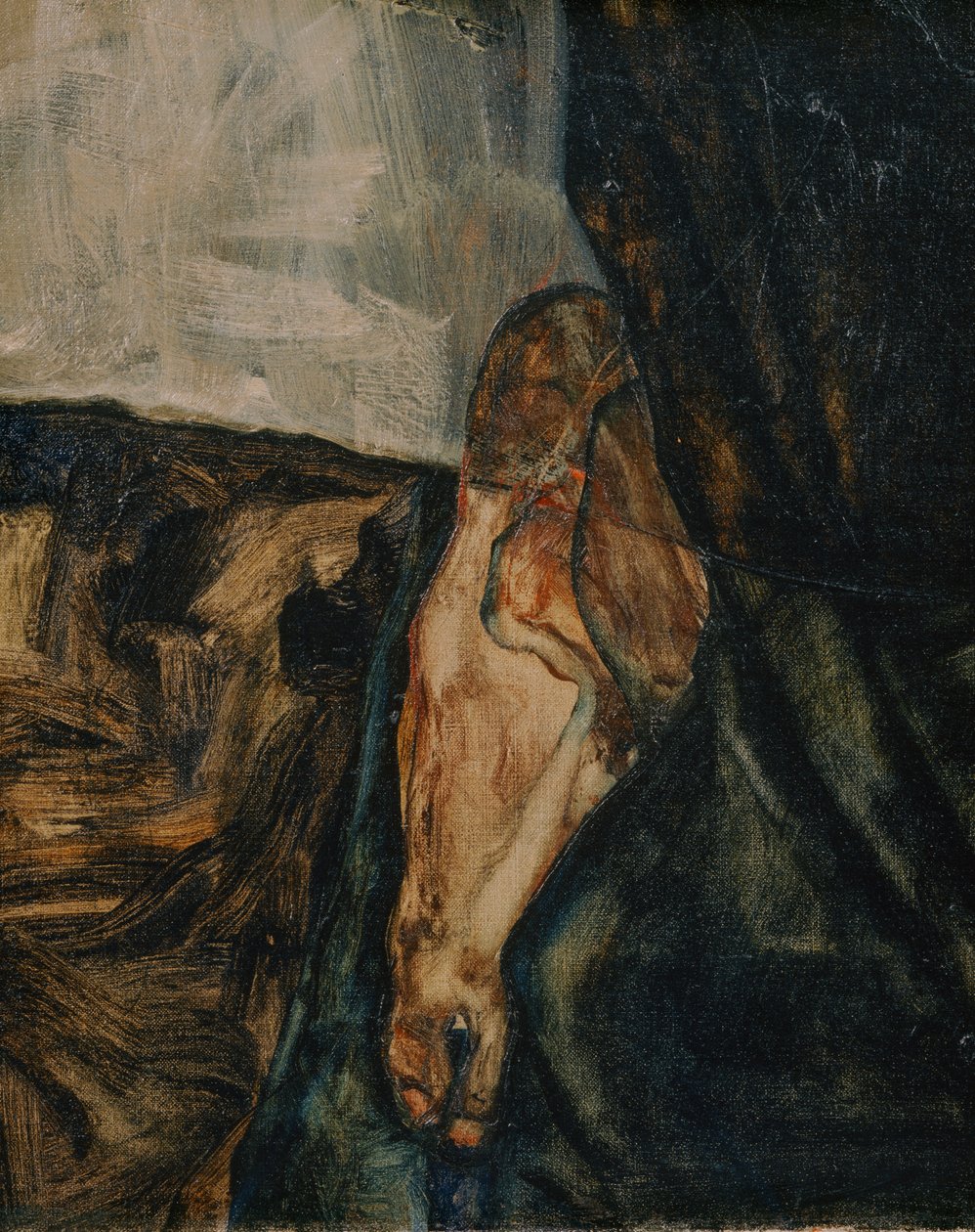 Die Eremiten (óleo sobre lienzo) de Egon Schiele
