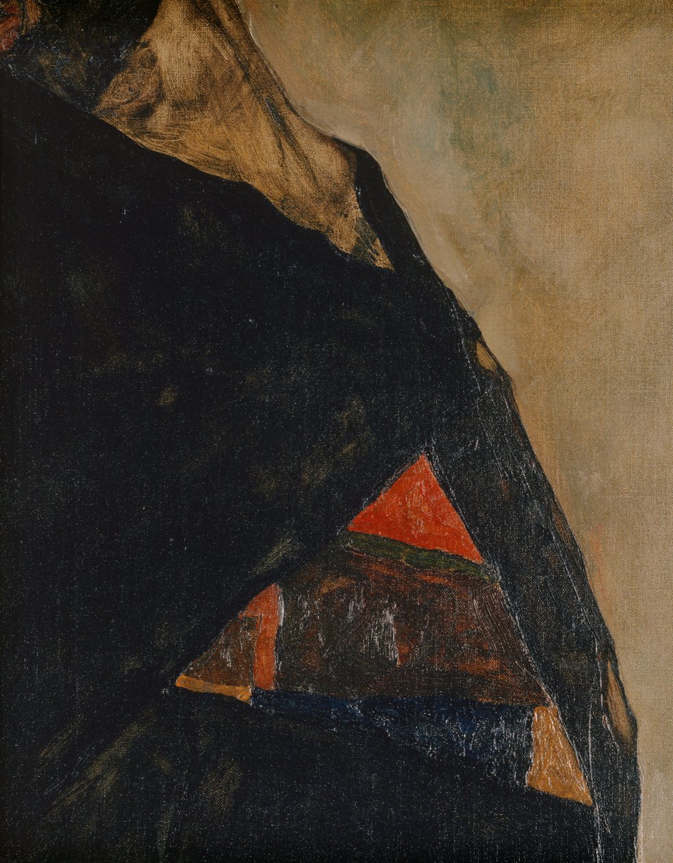 Die Eremiten (óleo sobre lienzo) de Egon Schiele