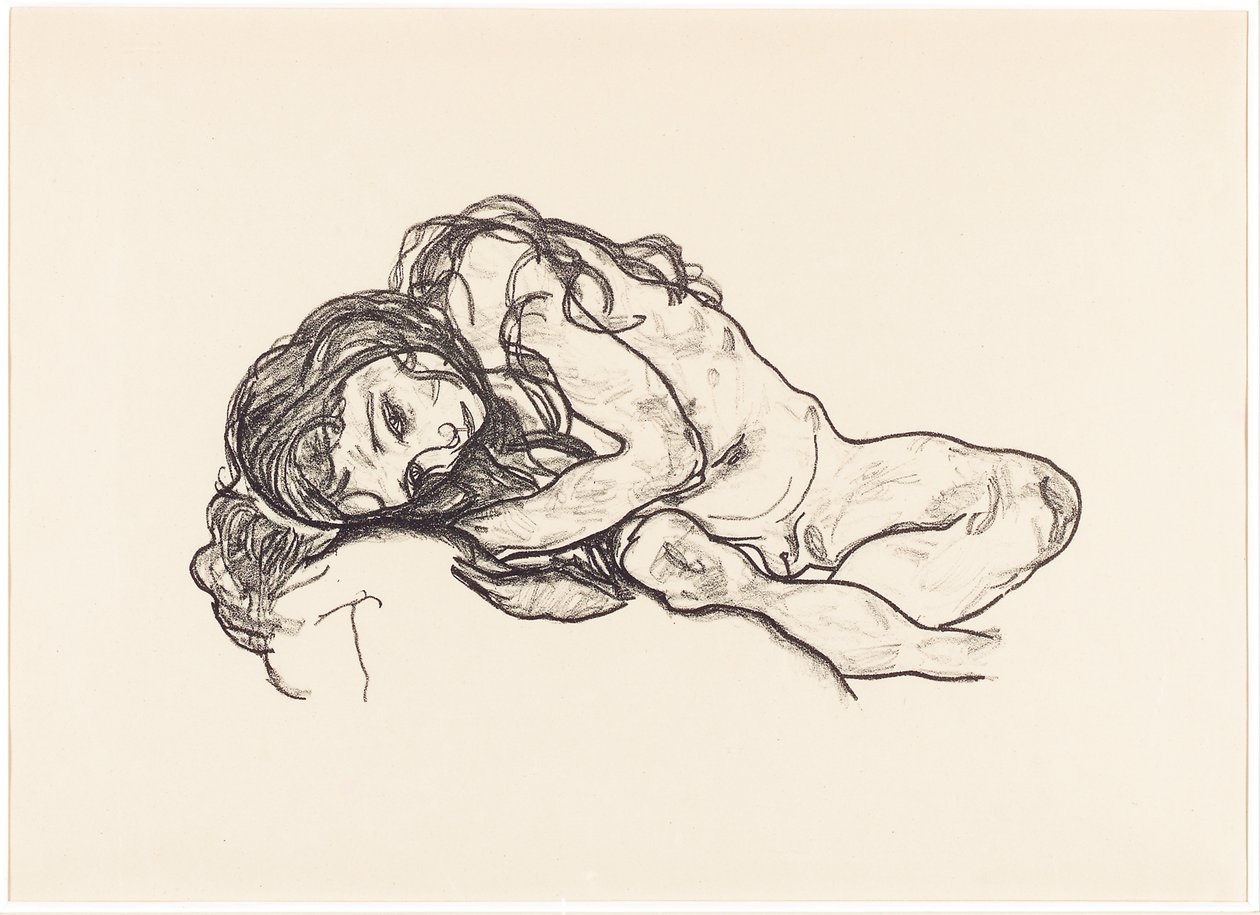 Chica de Egon Schiele
