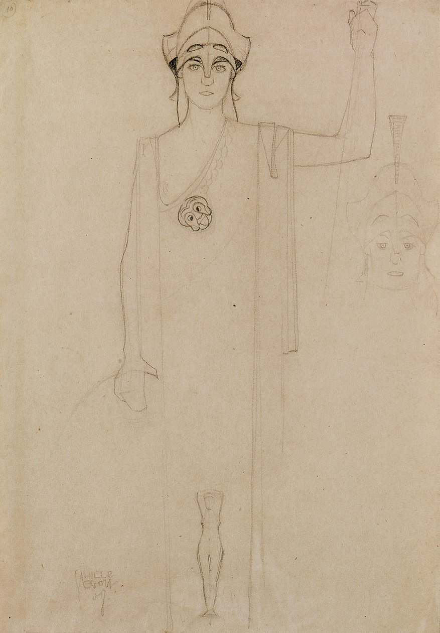 Palas Atenea de Egon Schiele