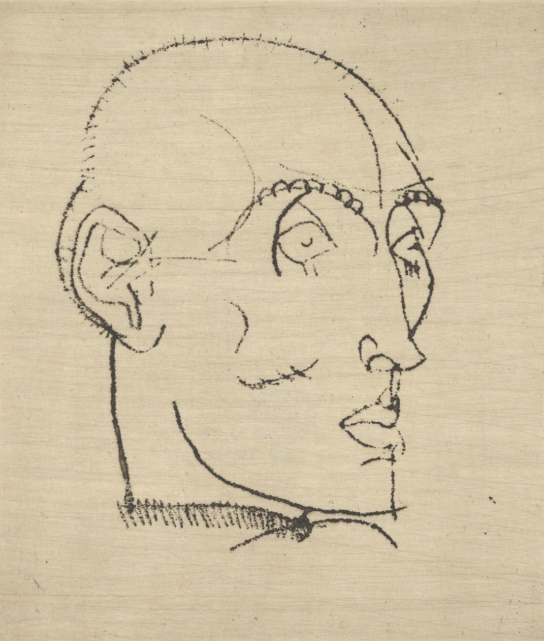 Retrato de un hombre, 1914 de Egon Schiele