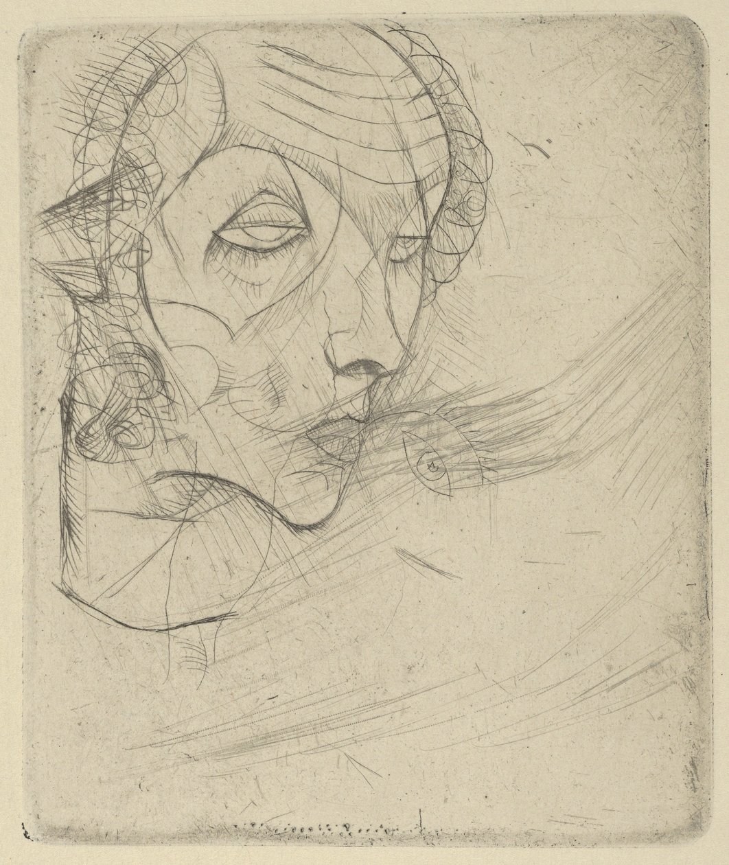 Autorretrato, 1914 de Egon Schiele