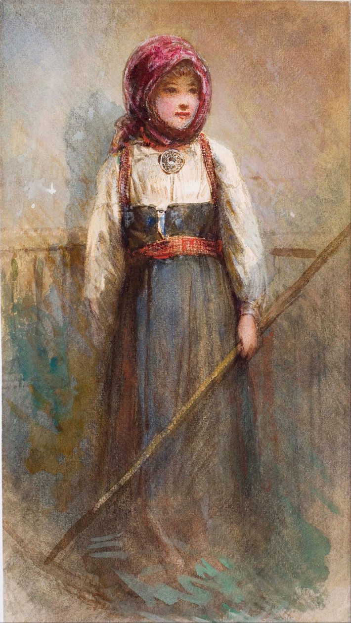 sin título (niña noruega) de Egron Sellif Lundgren
