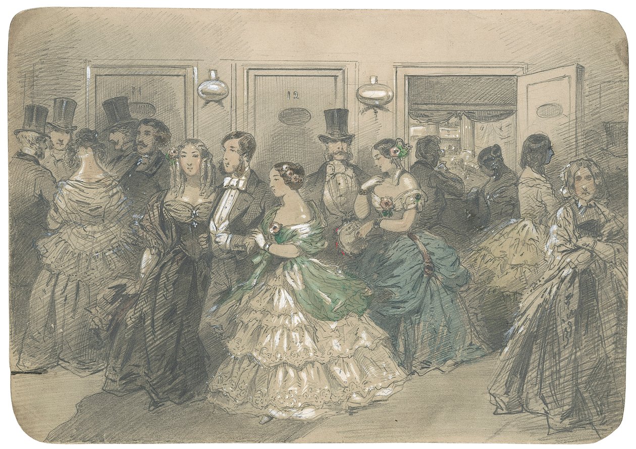 La ópera sueca, c.1850 de Egron Sellif Lundgren