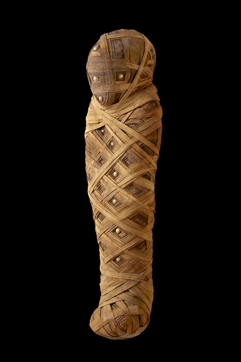Niño momificado de Egyptian