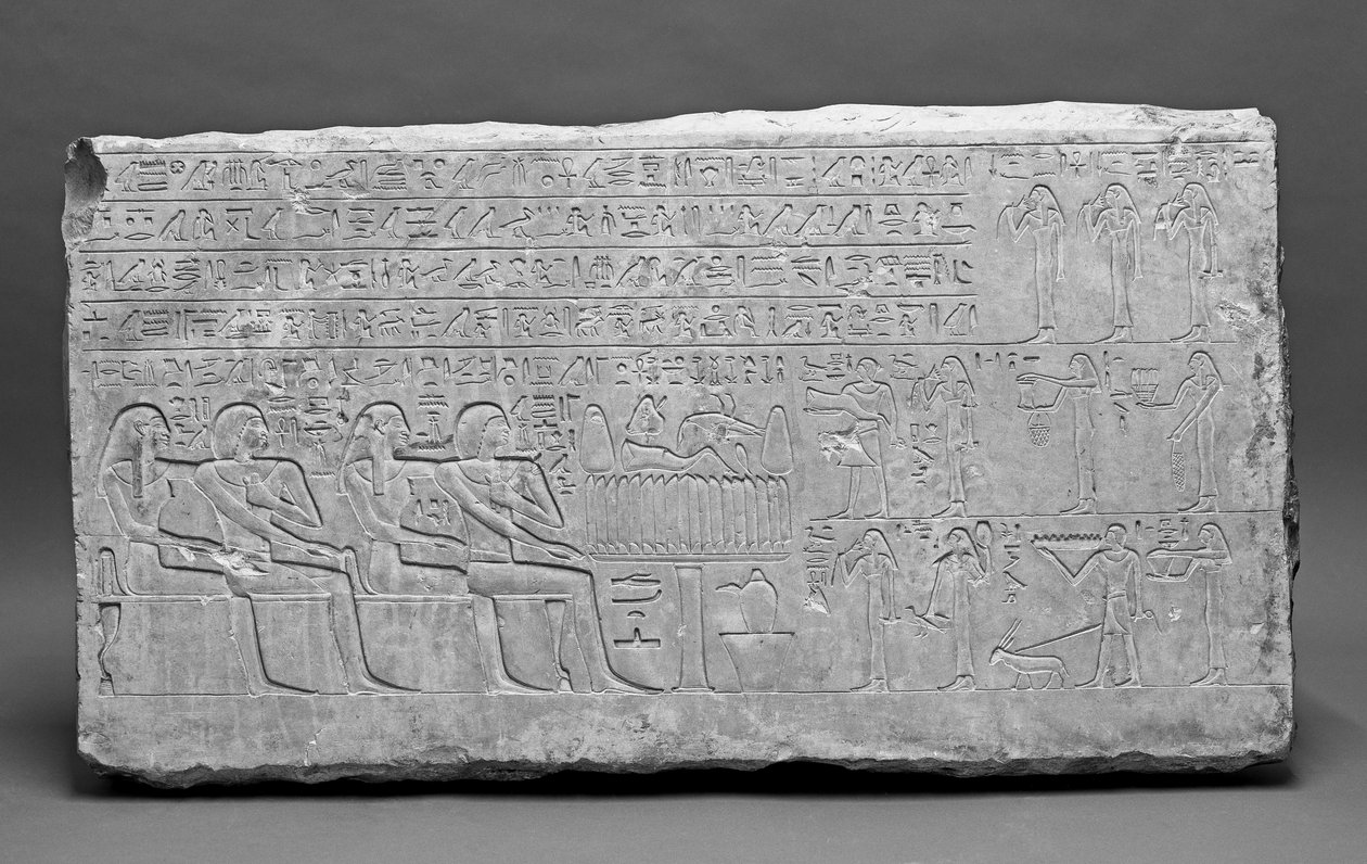 Estela, Reino Medio de Egyptian 12th Dynasty