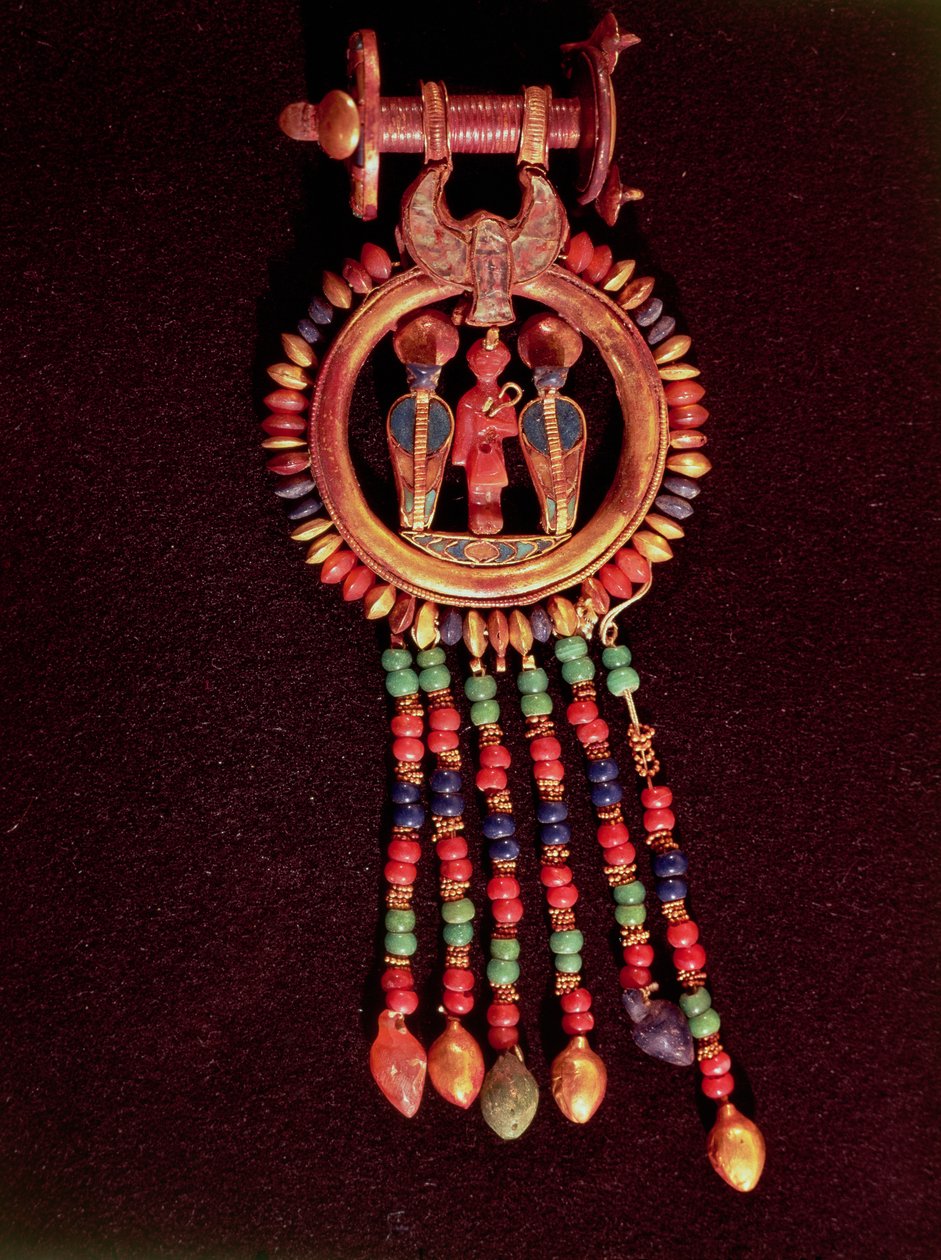 Pendiente de la tumba de Tutankamón de Egyptian 18th Dynasty