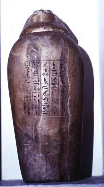 Jarro canopo de Egyptian