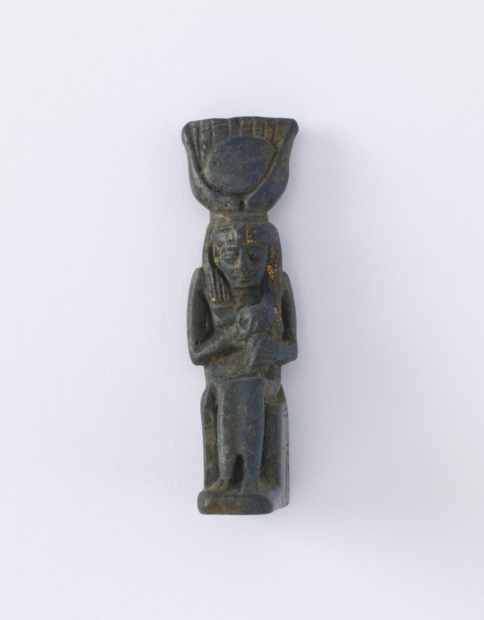 Figura de Isis y Horus, posiblemente del período ptolemaico, 305-30 a.C. de Egyptian