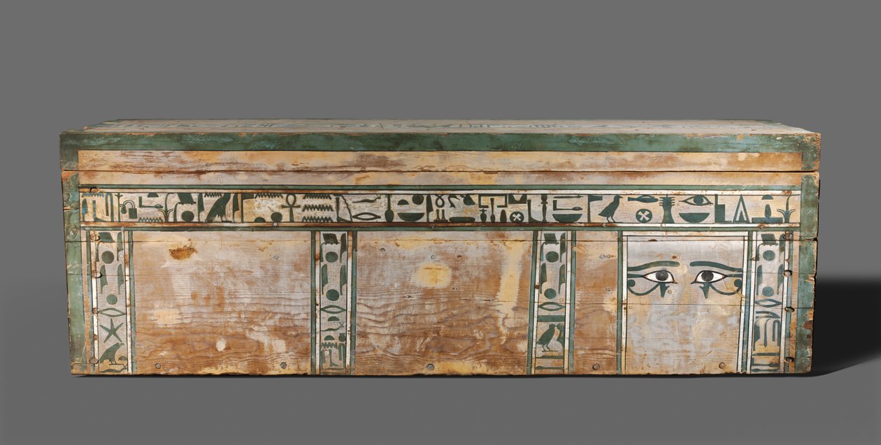 Ataúd de Senbi, Reino Medio, c.1918-1859 a.C. de Egyptian 12th Dynasty