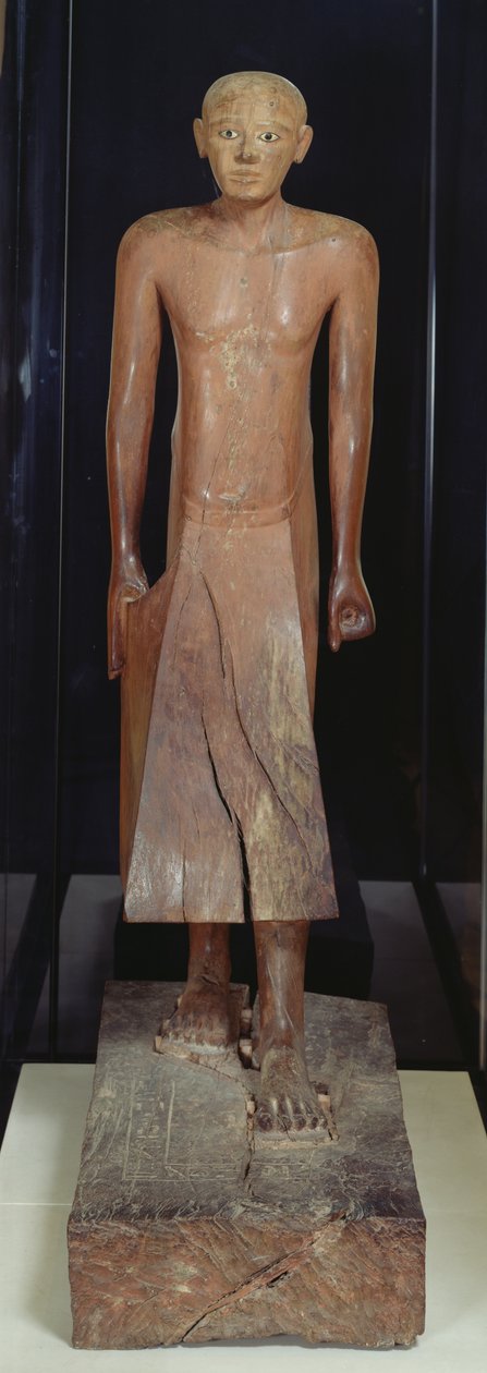 Estatuilla de Nakhti, canciller durante el reinado de Sesostris I (c.1956-c.1911 a.C.) de Asyut, Reino Medio, c.1934-1898 a.C. de Egyptian 12th Dynasty