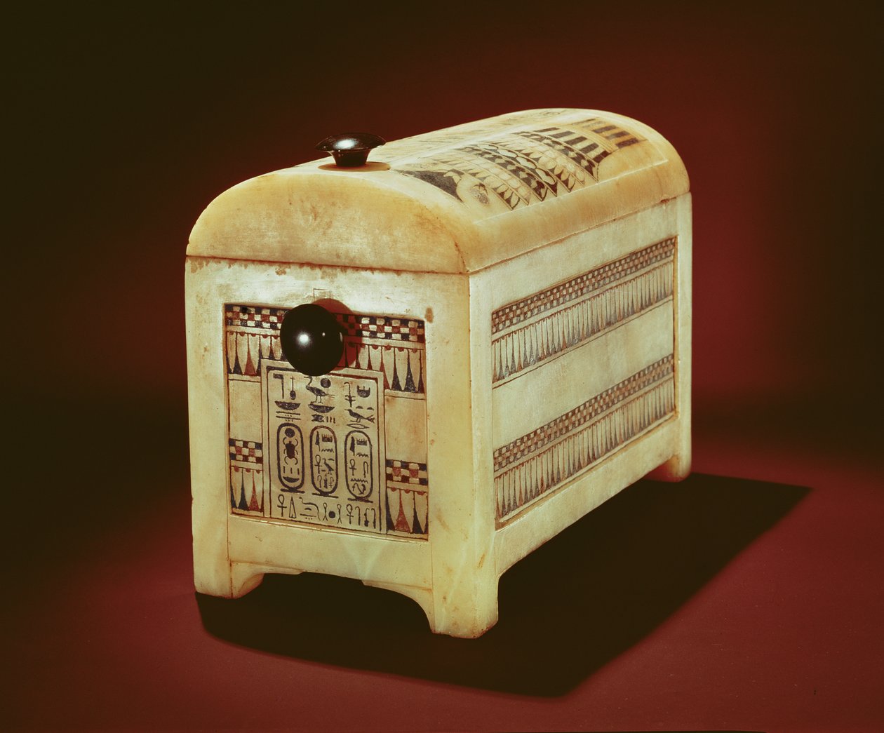 Cofre, de la Tumba de Tutankamón, Nuevo Reino de Egyptian 18th Dynasty