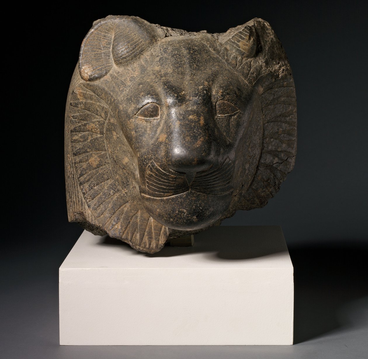 Cabeza de Sekhmet, Tebas, c.1391-53 a.C. de Egyptian 18th Dynasty