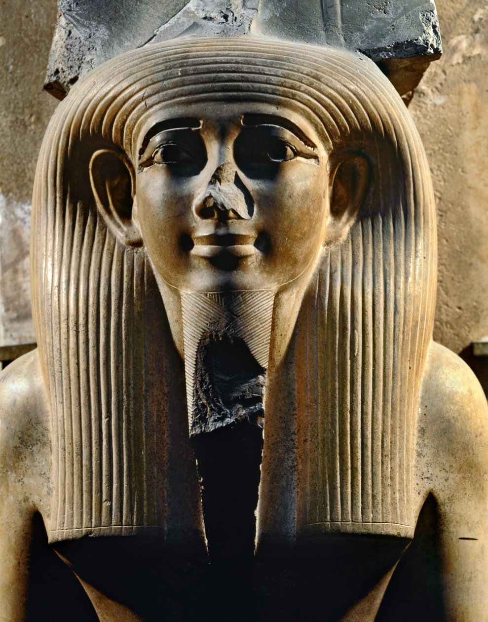 Faraón Amenofis II (piedra caliza) de Egyptian 18th Dynasty