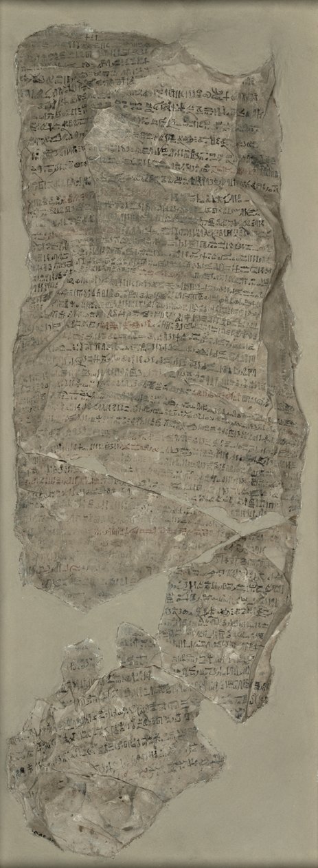 Ostracon de Sinuhe, Reino Nuevo de Egyptian 18th Dynasty