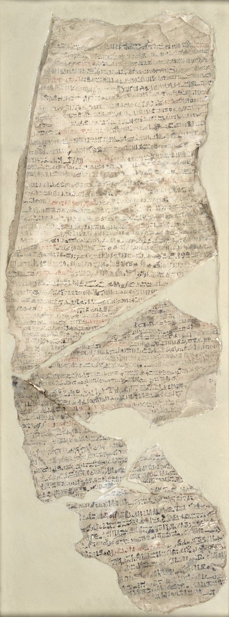 Ostracon de Sinuhe, Reino Nuevo de Egyptian 18th Dynasty