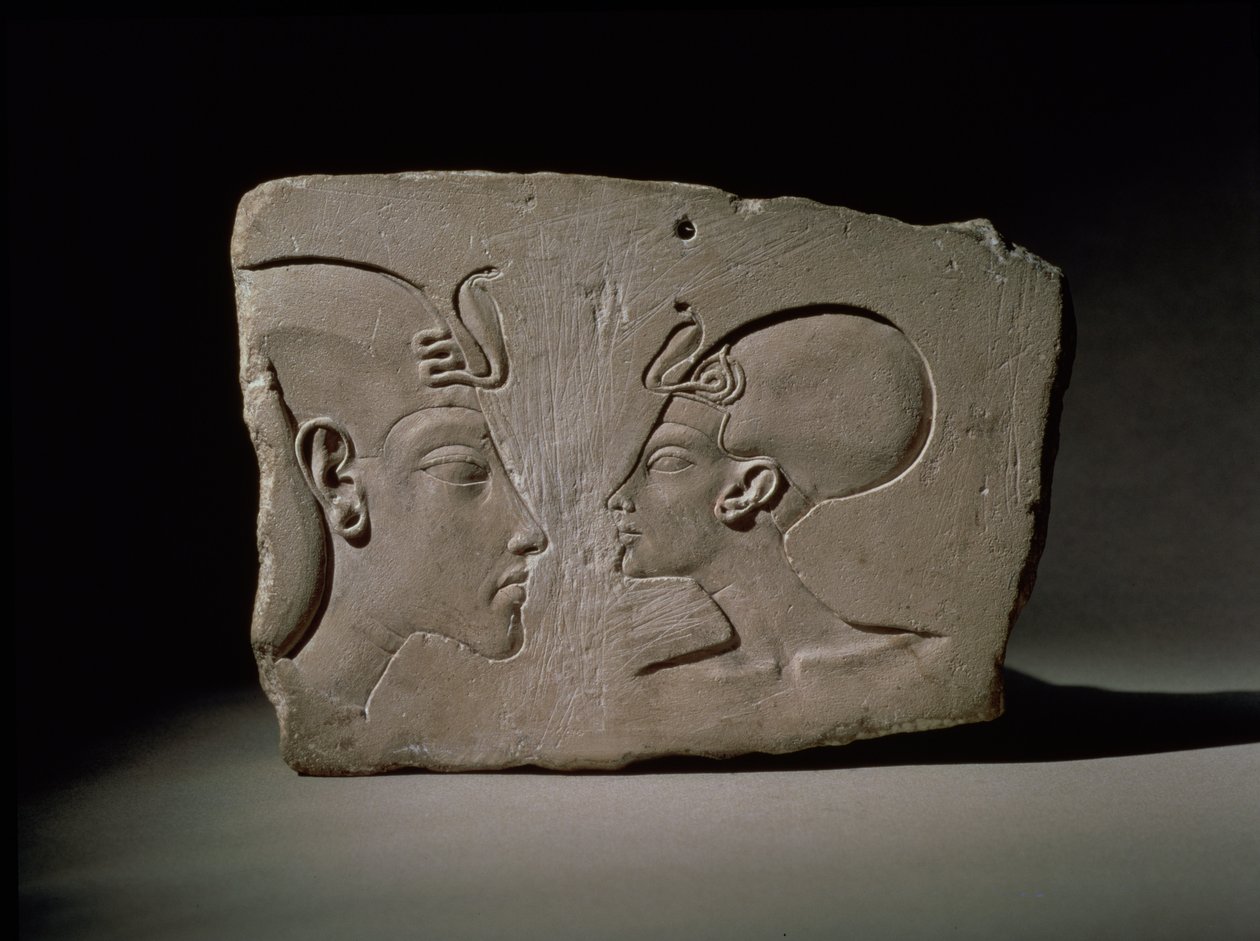 La Placa Wilbour, de la moderna Amarna, Nuevo Reino de Egyptian 18th Dynasty
