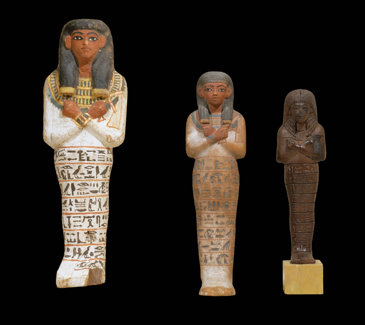 Ushebtis para Hapyaa, Sennefer y Hesmeref ... de Egyptian 18th Dynasty