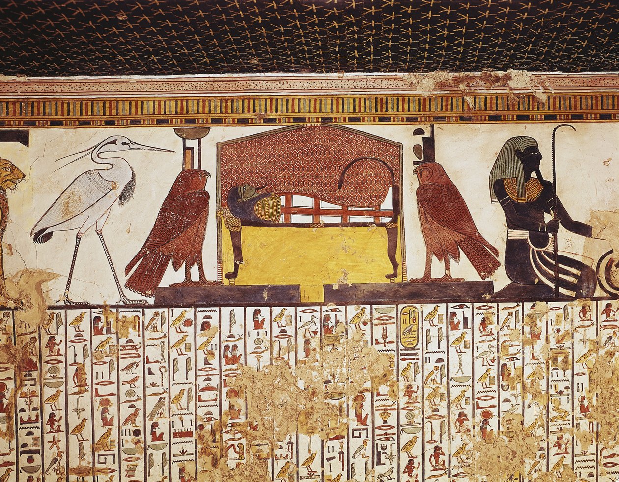 Egipto, Luxor, Antigua Tebas, Valle de las Reinas, Tumba de Nefertari de Egyptian 19th Dynasty
