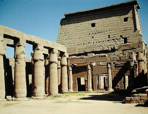 Patio Peristilo de Egyptian 19th Dynasty