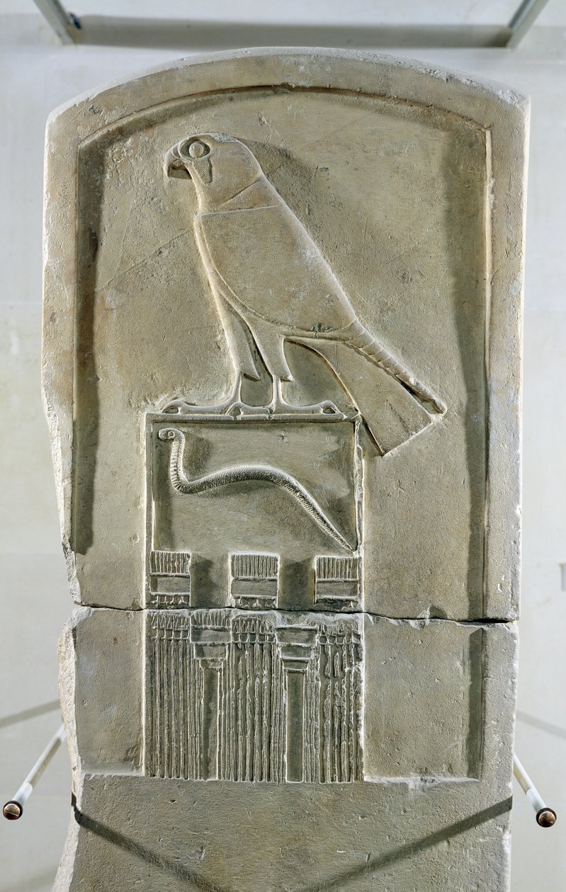 Estela del rey serpiente, c.3000 a.C. de Egyptian 1st Dynasty