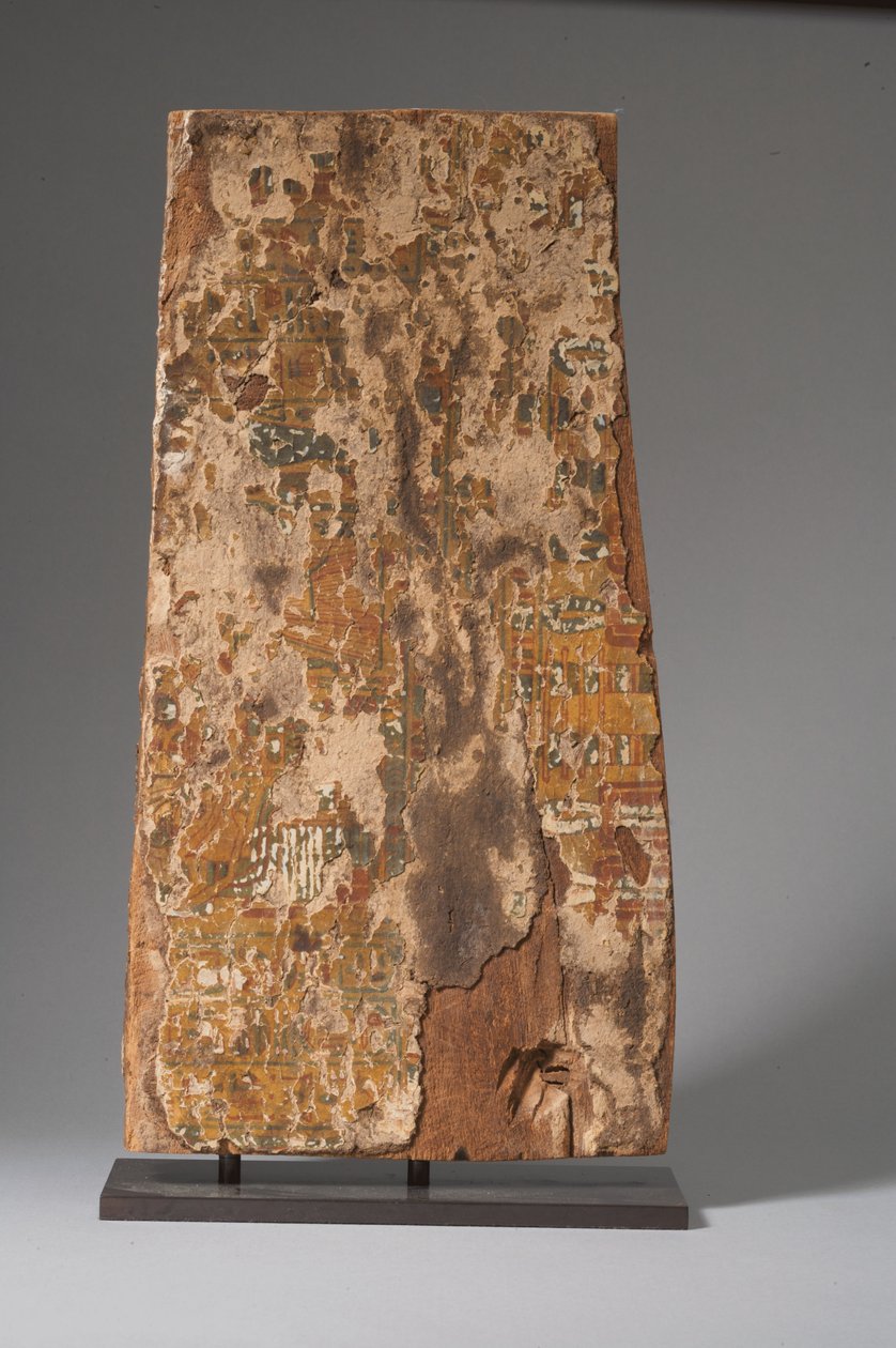Reverso del panel del sarcófago, Tercer Periodo Intermedio de Egyptian 21st Dynasty
