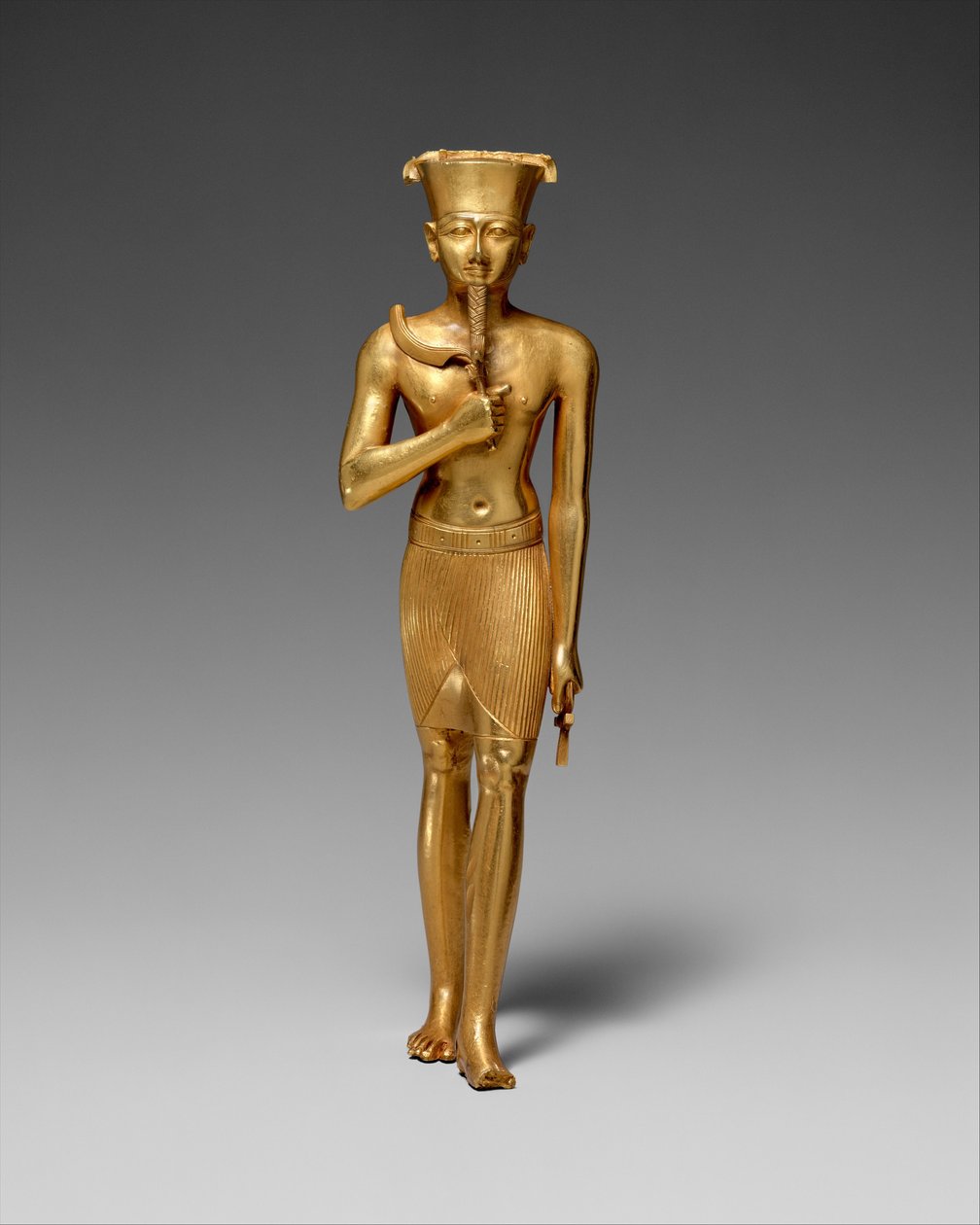 Estatuilla de Amón de Egyptian 22nd Dynasty
