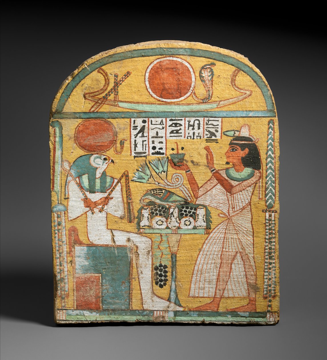 Estela de Aafenmut, de Tebas, Periodo Tardío, c.924-889 a.C. de Egyptian 22nd Dynasty