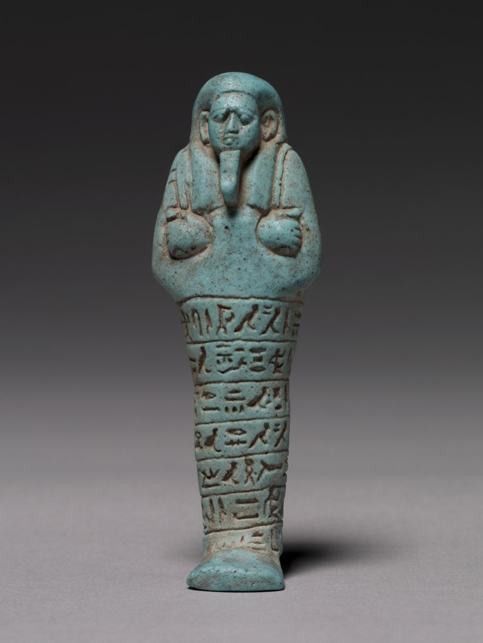 Shawabty de Ankh-Hor, 595-586 a.C. de Egyptian 26th Dynasty